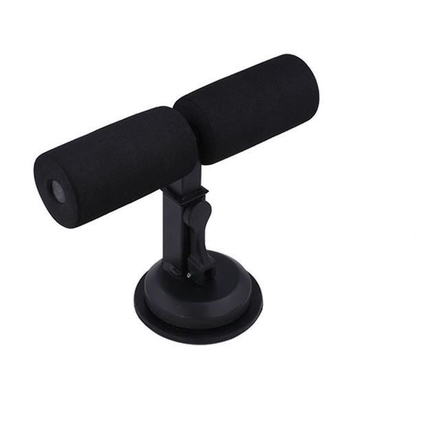Barre abdominale de Fitness assis, support de sol avec bandes de résistance, équipement d'entraînement à domicile,noir