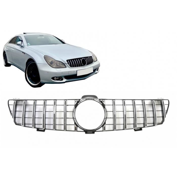 Calandre Grille pour Mercedes CLS W219 2005-2008 GT-R Panamericana Design Chrome