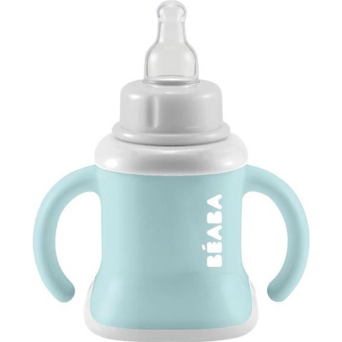 BEABA Tasse evoluclip 3 en 1 airy green