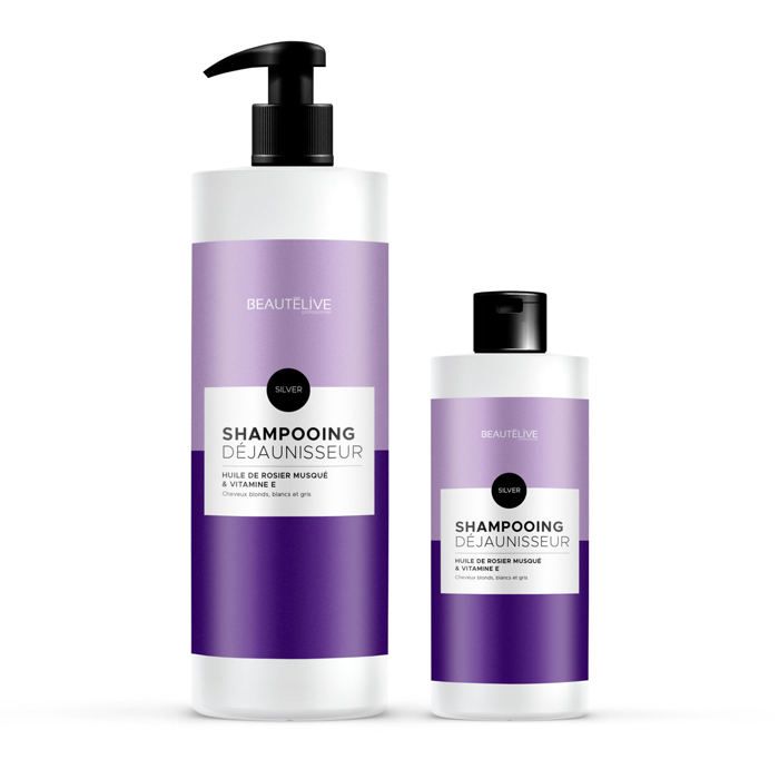 Shampoing déjaunisseur argan 450ml , Beautélive, Femme