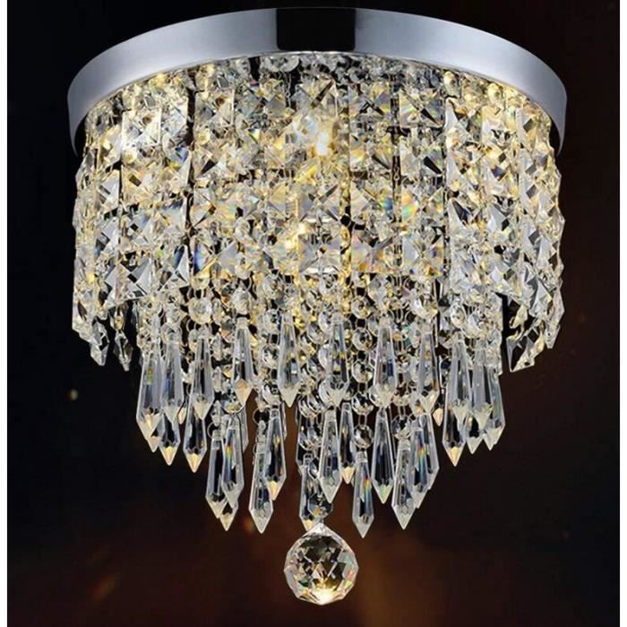 EXBON Lustre moderne Lustre à cristaux liquides Luminaires suspendus