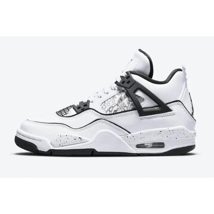 Basket AJ-Air Jordan 4 Retro Casual Chaussures de pour hommes et femmes