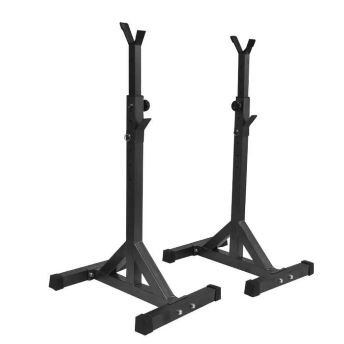 Squat rack de puissance En Acier Massif Réglable