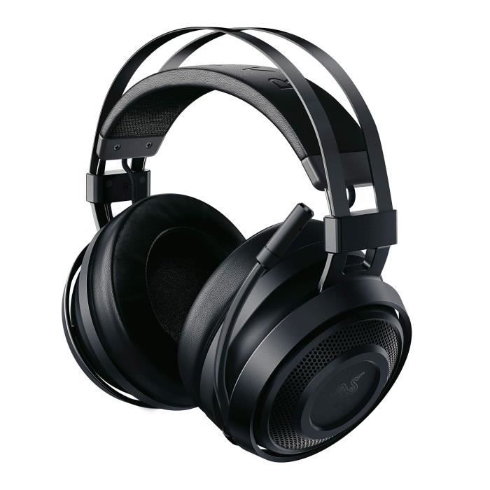 Razer Nari Essential - Casque de jeu - THX Spatial Audio - Coussins refroidissants à base de gel - Audio sans fil 2.4Ghz - Micro