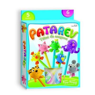 Pâte à modeler - Patarev : Têtes de crayons