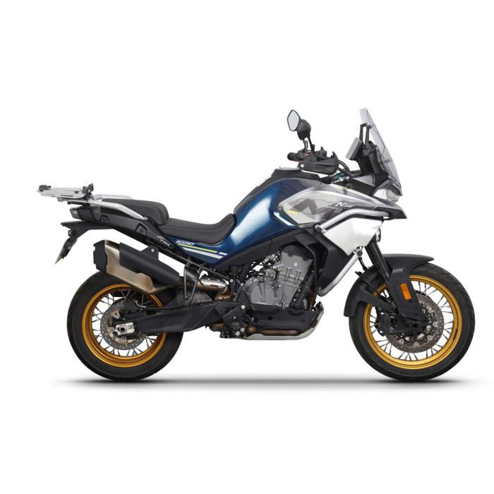 Support top case moto Shad CF 800MT - argenté/noir - TU