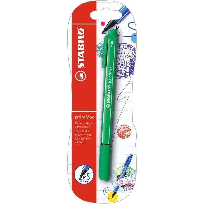 STABILO pointMax - stylo-feutre - vert