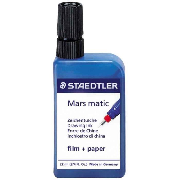 encre de chine Mars matic 745 , noir, 22 ml