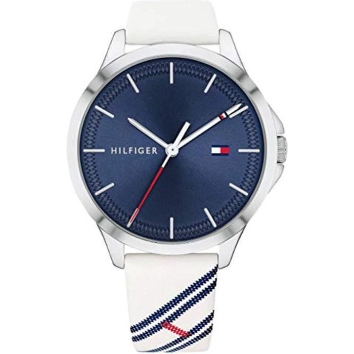 Montre Bracelet TOMMY HILFIGER SMCFP Femmes Tommy Hilfiger analogique classique à quartz avec bracelet en cuir 1782089