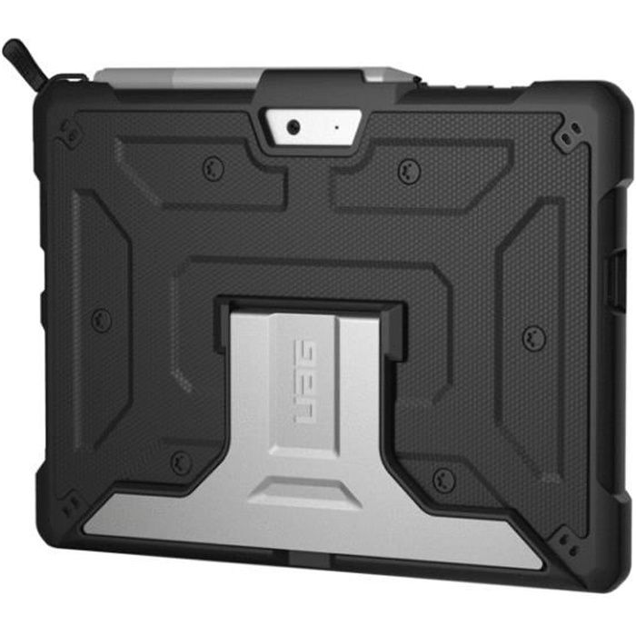 Urban Armor Gear Metropolis, Housse, Microsoft, Surface Go, 25,4 cm (10-), Noir, Argent