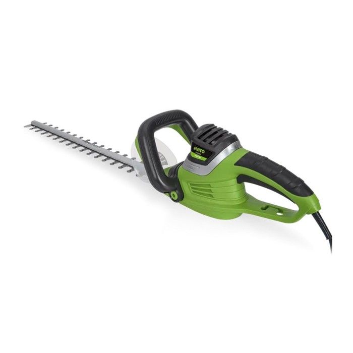 Taille haies 600W VITOGARDEN Lame 59cm - Protection lame et mains - écart dents 20mm - 1600 tr/min