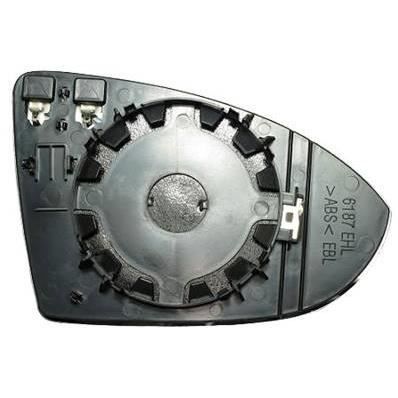 Miroir Glace rétroviseur gauche pour VOLKSWAGEN TOURAN depuis 2015, dégivrant, asphérique.