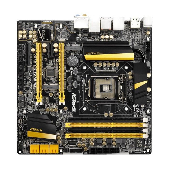Carte mère ASRock Z87M OC Formula Intel Z87 LGA 1150 4xDDR3 32GB Micro ATX - Asrock