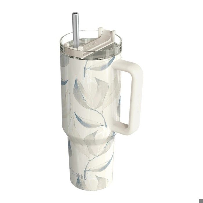 Tasse isotherme - Quokka - Stream - 1200 ml - Acier inoxydable - Paille réutilisable Tasse isotherme - Quokka - Stream - 1200 ml - Acier inoxydable - Paille réutilisable