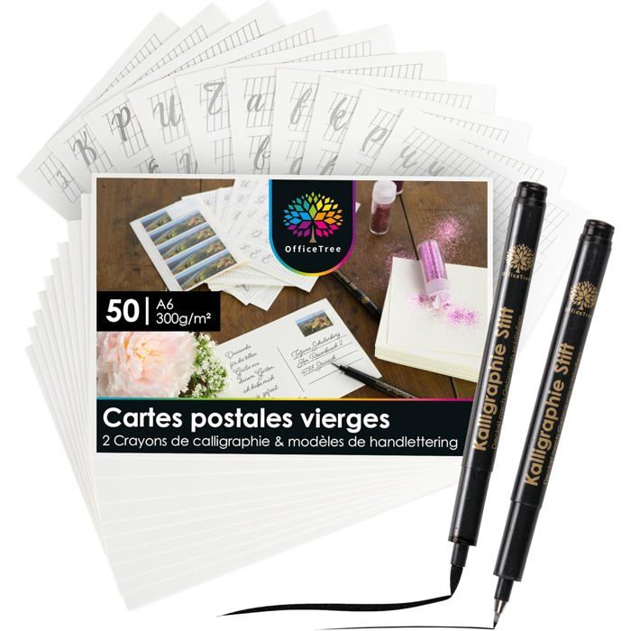 50 X A6 Taille Blanc Martelé Texture Cartes Vierges 300gsm - Foto 9