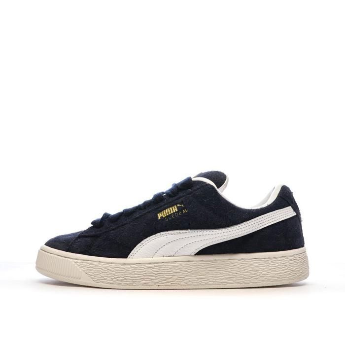 Puma Baskets Noires/Blanches Homme Puma Suede Xl Hairy