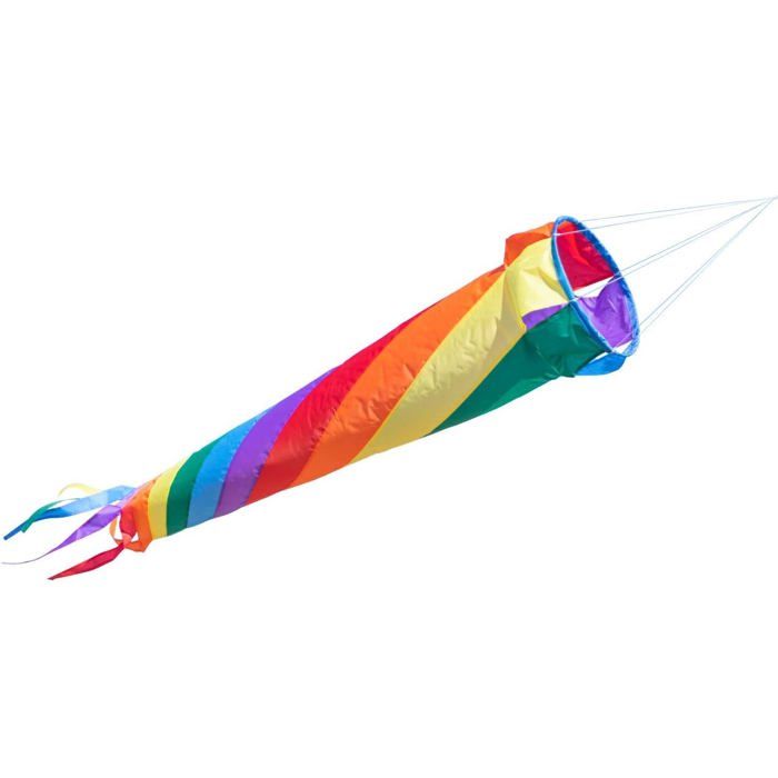 CIM Manche à Air Windturbine 150 Rainbow - 150 Cm Résistante Aux Intempéries Avec Émerillon