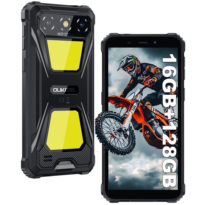 OUKITEL G5 Telephone Portable Incassable (2025) - 16 (4+12)+256GO