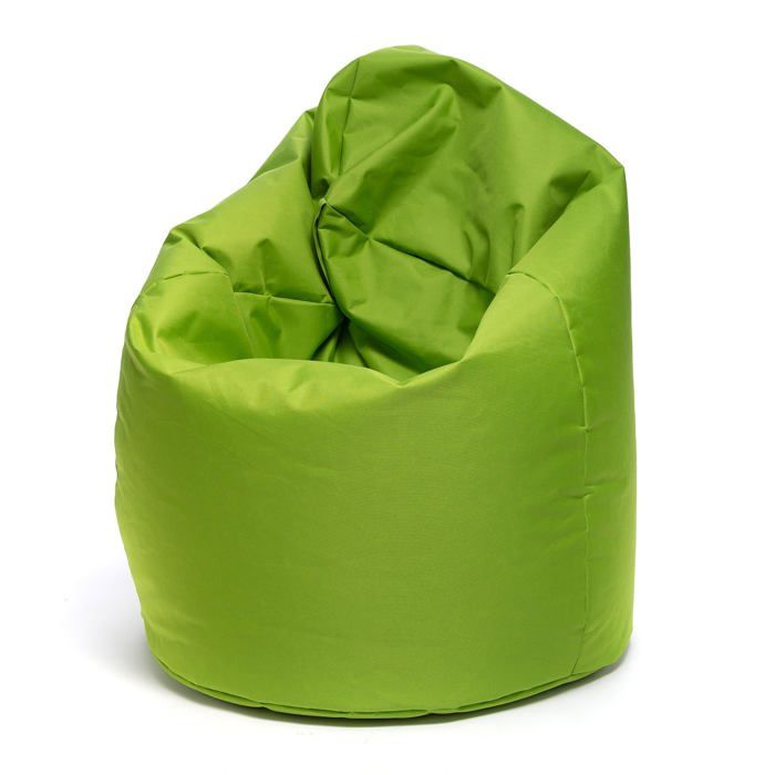 Sako Pouf Poire Extérieur Pouf Chambre Enfant Tissu Imperméable Fauteuil XL 85x135cm Vert  Vert Olive Nc1 Ecopuf