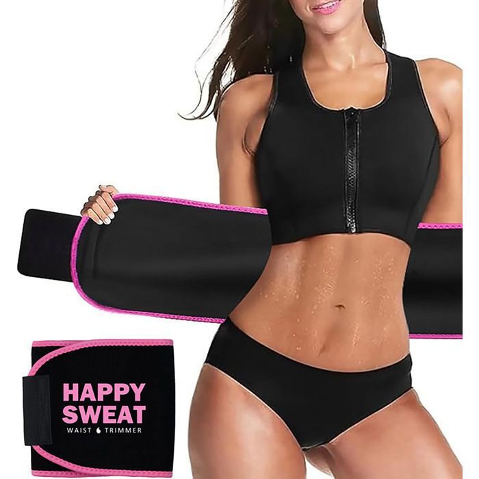 Ceinture de Soutien Lombaire Femme Ceinture de Sudation Ajustable Gaine