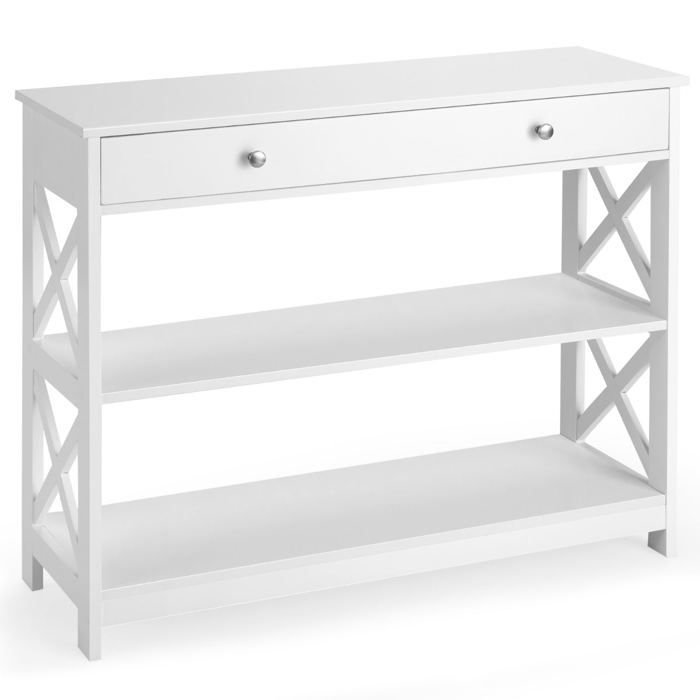Table de console lot de 1 pour entrée ou salon 100 x 30 x 80