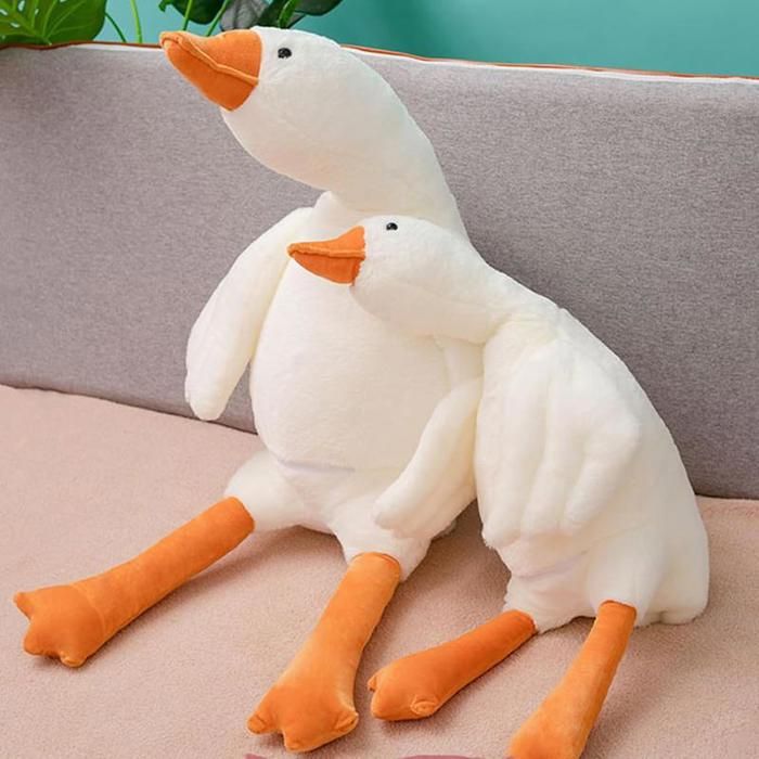Peluche géante oie de 50 cm jouet en peluche canard
