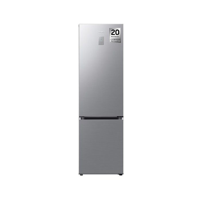 Réfrigérateur Combiné Samsung RB38C675CS9/EF – 390 L, Inox, Smart AI Energy