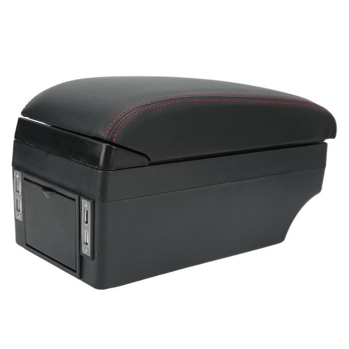 QWORK® Organisateur De Console Centrale Tesla Model Y - Boîte De Rangement Arrière Pour Boissons Et Petits Objets
