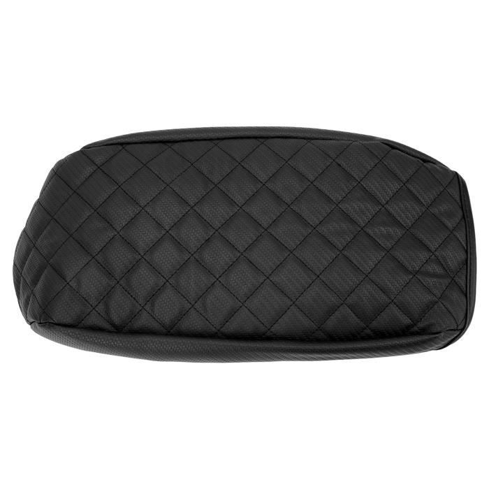YUI Couverture de bote d'accoudoir de console centrale Remplacement imperméable en cuir
