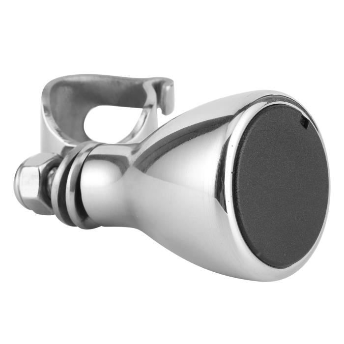 Spinner Volant Maritime Bouton De Volant Spinner Pour Bateau - Alliage Aluminium Chromé - Pour Jante 3/4' à 1' - Yacht, Marin Volante Barca