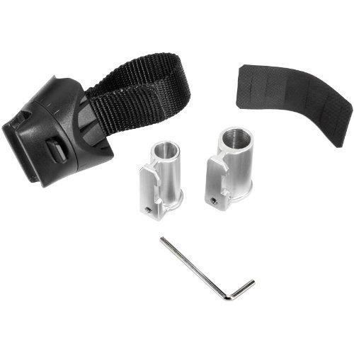Système de transport pour antivol Kryptonite Transit Flexframe 25 mm x 80 mm Noir - Adulte - Vélo loisir - Mixte