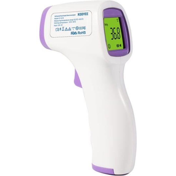 Thermometre Frontal Ecran Lcd Thermometre Professionnel Infrarouge Numerique Multifonction Sans Contact Pour Bebe Enfants Achat Vente Thermometre Bebe Cdiscount Thermometre Frontal Ecran Lcd Thermometre Professionnel Infrarouge Numerique Multifonction Sans Contact Pour Bebe Enfants Achat Vente Thermometre Bebe Cdiscount