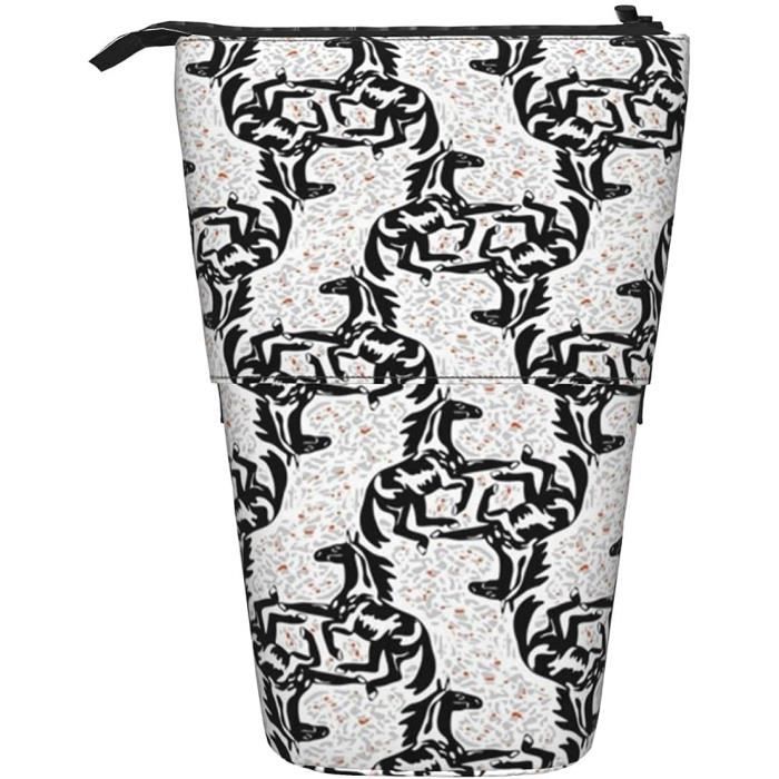 EJFICAHG Sac À Crayons Motif De Balles De Tennis Trousse À