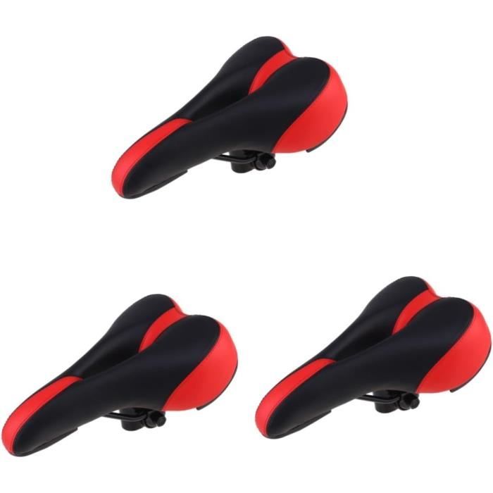 Selle Vélo Enfant Confortable - 20x13.5 Cm, étanche, Avec Poignée Arrière Pour Sécurité