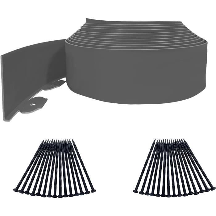 Bordure De Jardin Flexible 5m - Solution Pratique Pour Délimiter Pelouse Et Massifs