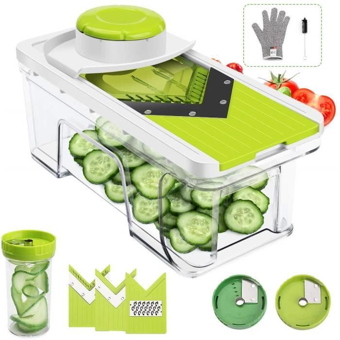 Photo de mandoline-cuisine-5-en-1-multifonction-coupe-legumes-et-fruits-rapidement
