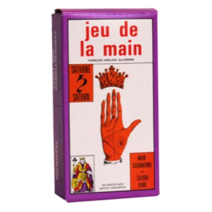 Grimaud Le Nouveau Jeu de la Main - Cartomancy - Fun and Modern Divination Game - Box of 84 Cards