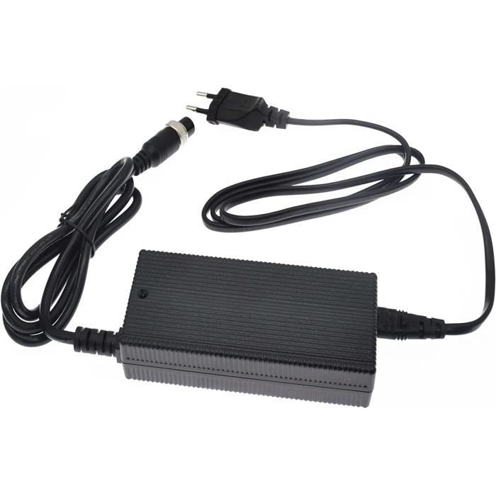 Chargeur Trottinette électrique 42V 1.5A Hiunsia - Pour Batterie Lithium 36V 10S - Prise UE Incluse