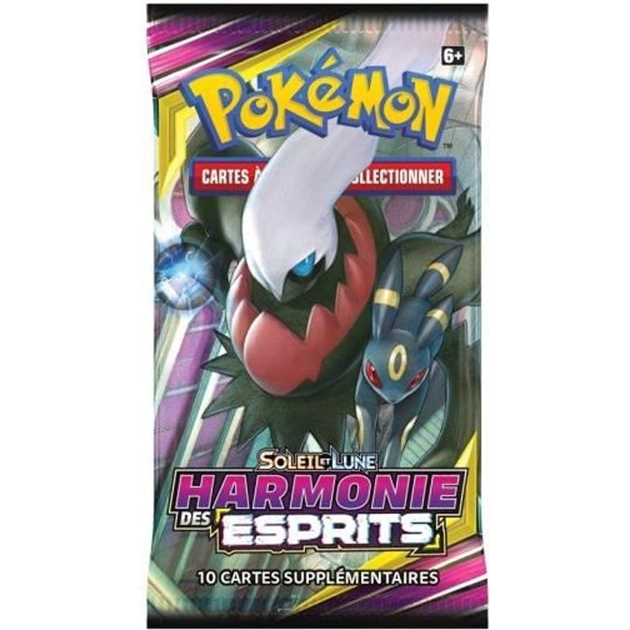 Booster Pokemon Soleil et Lune 11 Harmonie Des Esprits 10 Cartes A Collectionner Francaise