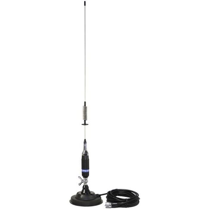 Antenne CB PNI S75 avec papillon et aimant de 125mm inclus