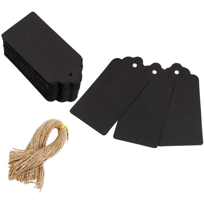 Étiquettes Rondes En Kraft Marron Pour Cadeaux, Bagages Ou Mariage - Lot De 10/25/50/100 Avec Cordes