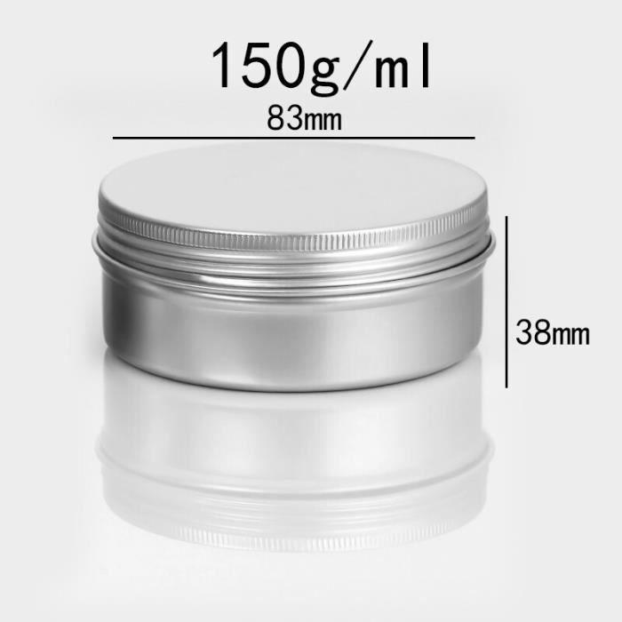100ml - Mini boîte en fer blanc, boîtes d'emballage scellées bijoux