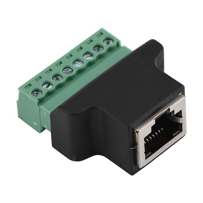 Adaptateur de câble Ethernet coupleur RJ45 2Pack femelle à  femelle-XLQ61220713_1234 - Cdiscount Informatique