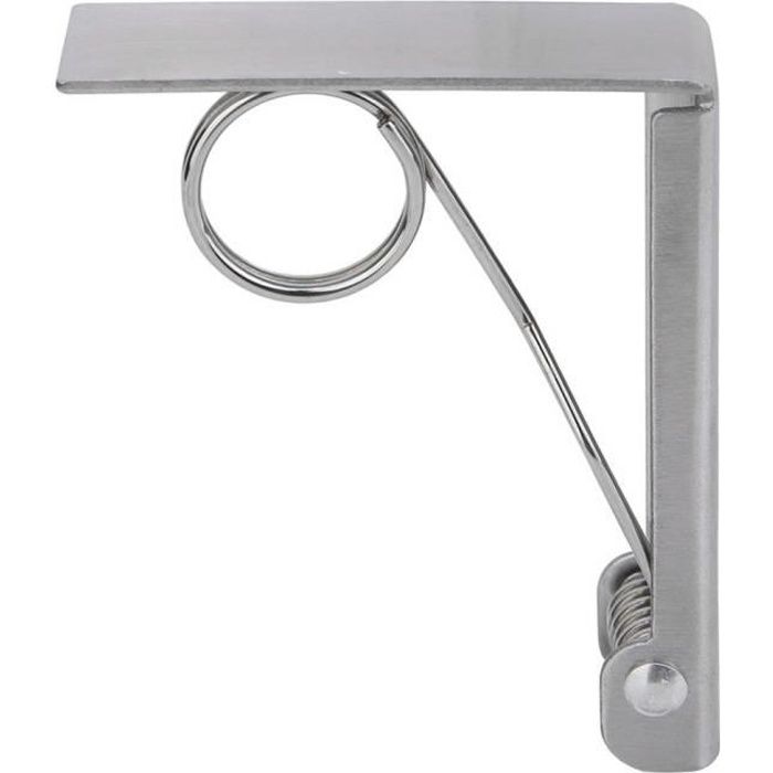 Grandes pinces à nappe à ressort Pinces à nappe, pinces à nappe, acier inoxydable 3 * 2.4In pour
