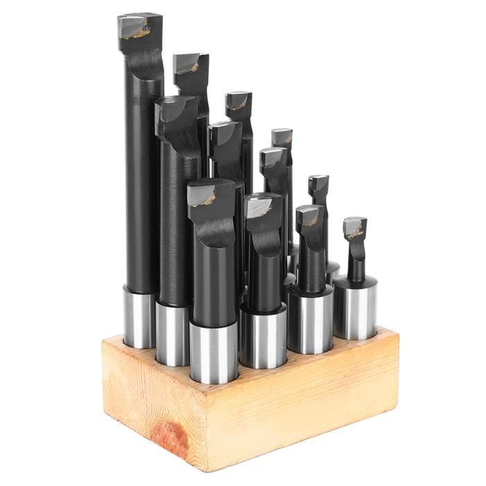 Fdit Barre d'alésage 12 pièces ensemble de barres d'alésage 3 / 4in F1 ...