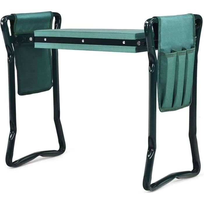 Siège Genouillère Jardin Hightingale Avec Outils - Banc Portable Léger Et Confortable