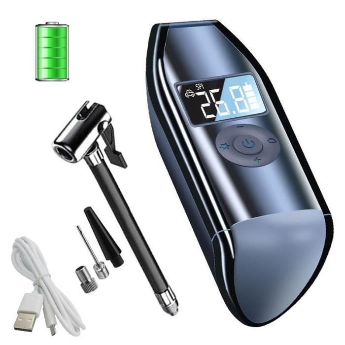 Mini Compresseur Compresseur D'air Sans Fil Neakhmer 150 PSI - Pompe Portable Pour Voiture, Moto, Vélo Avec Fonction Dégonflage Gonflage Pneus 150psi