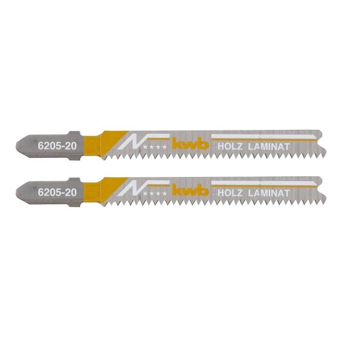 DeWalt DT2211QZ Lot De 5 Lames De Scie Sauteuse Bimétal XPC T111C Pour Bois - Coupe Grossière