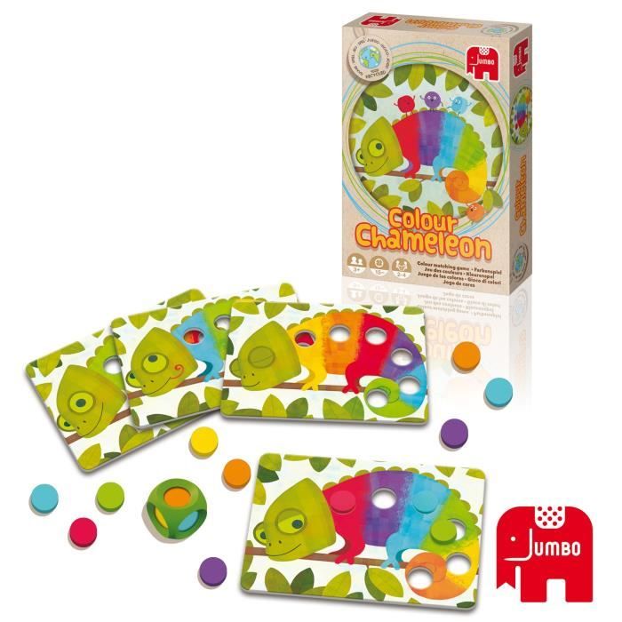 JUMBO Colour chameleon - Cdiscount Jeux - Jouets