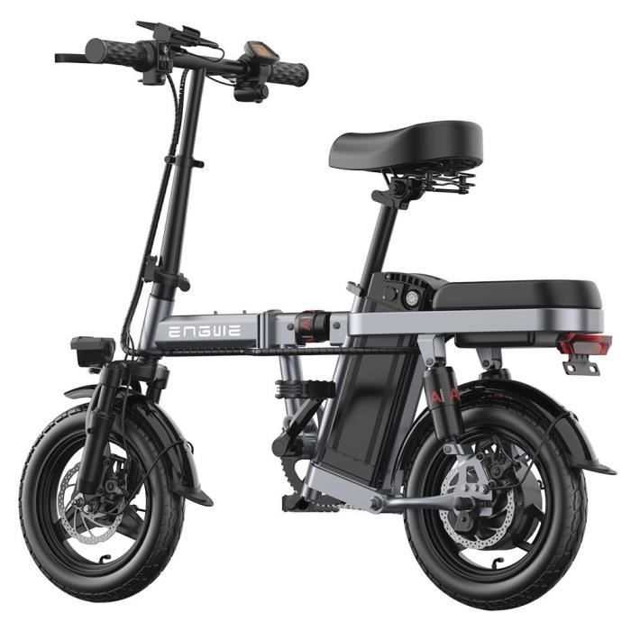 ENGWE T14 Vélo Électrique, Pliant Pneu 14 Pouces Moteur, Brushless 250W Batterie 48V 10Ah Vitesse Max 25km / h